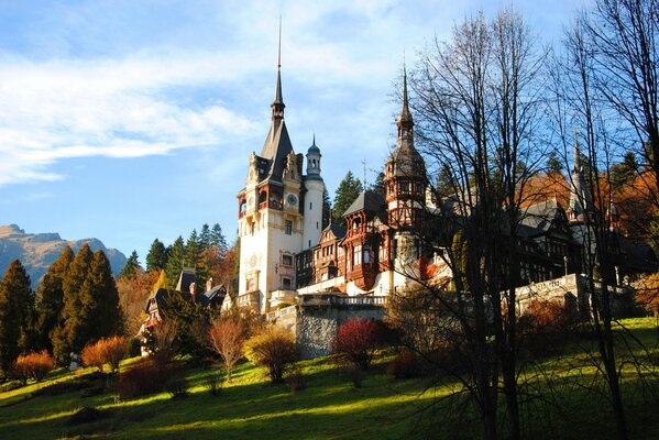 Naturaleza de otoño en Rumania