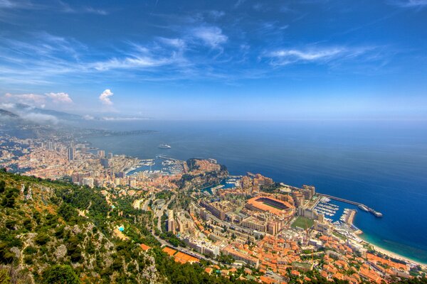 Monaco is an insanely beautiful city