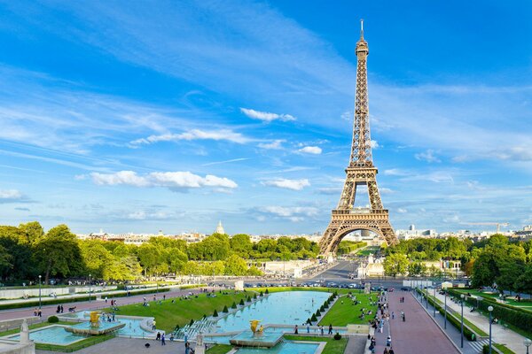 Foto des Eiffelturms in Paris