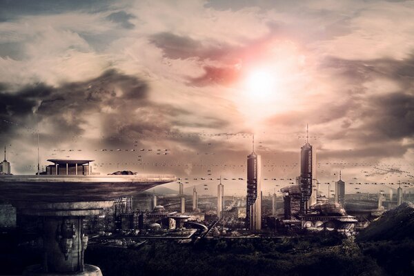 La ciudad del futuro en el Apocalipsis