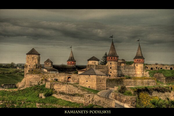 Image du château de Kamianets-Podolski