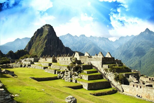 Architektura peruwiańskiego miasta Machu