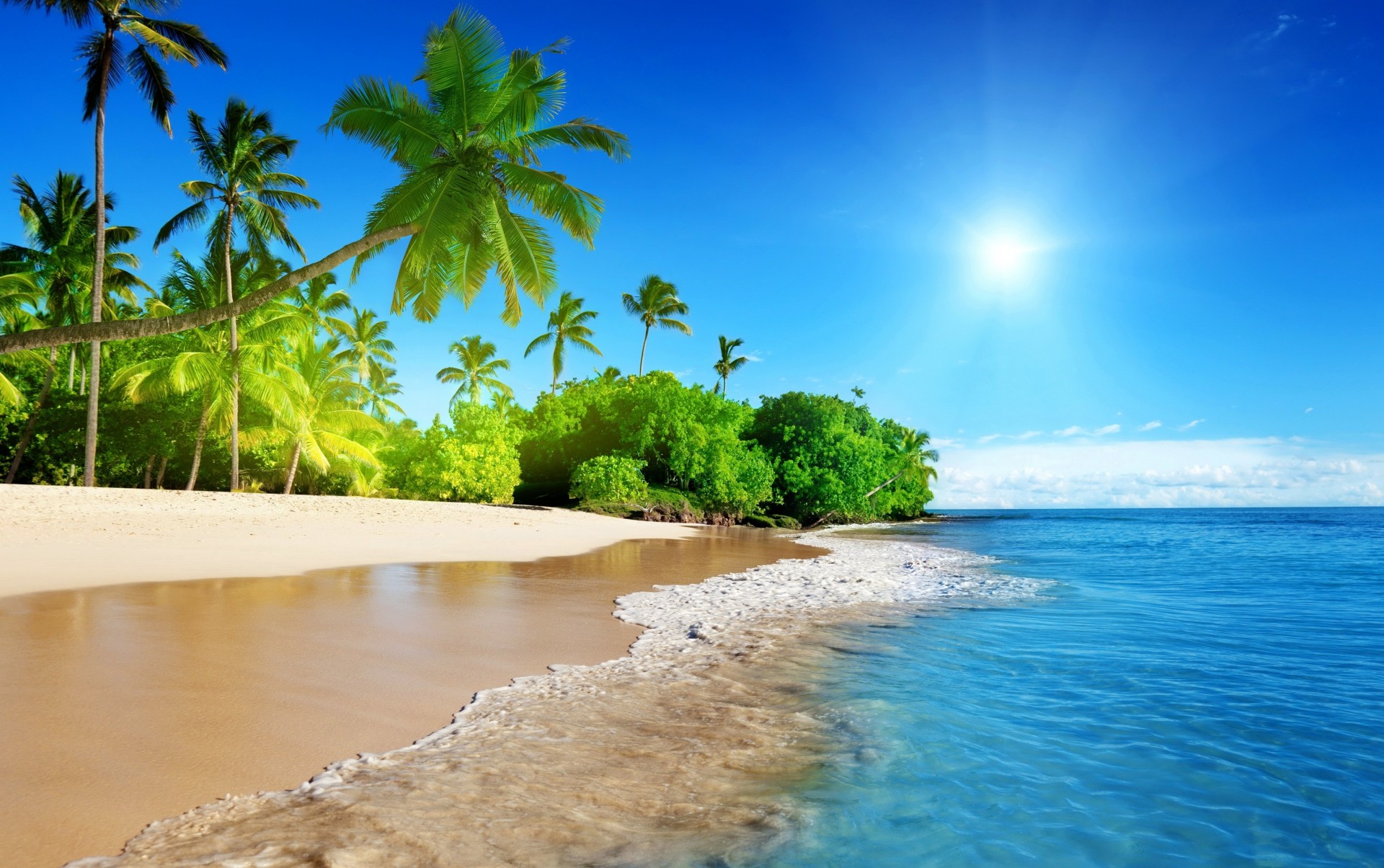 ciel tropical plage nature été tropiques soleil côte été océan australie