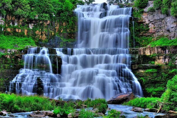 Chutes d eau pour la détente et l esprit