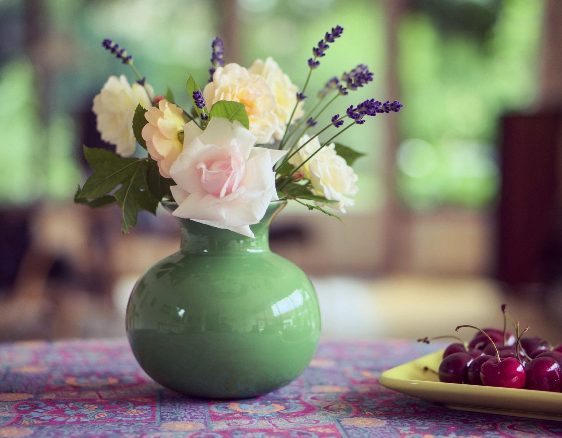 lodge vaso fiori sakura estate bouquet tavolo