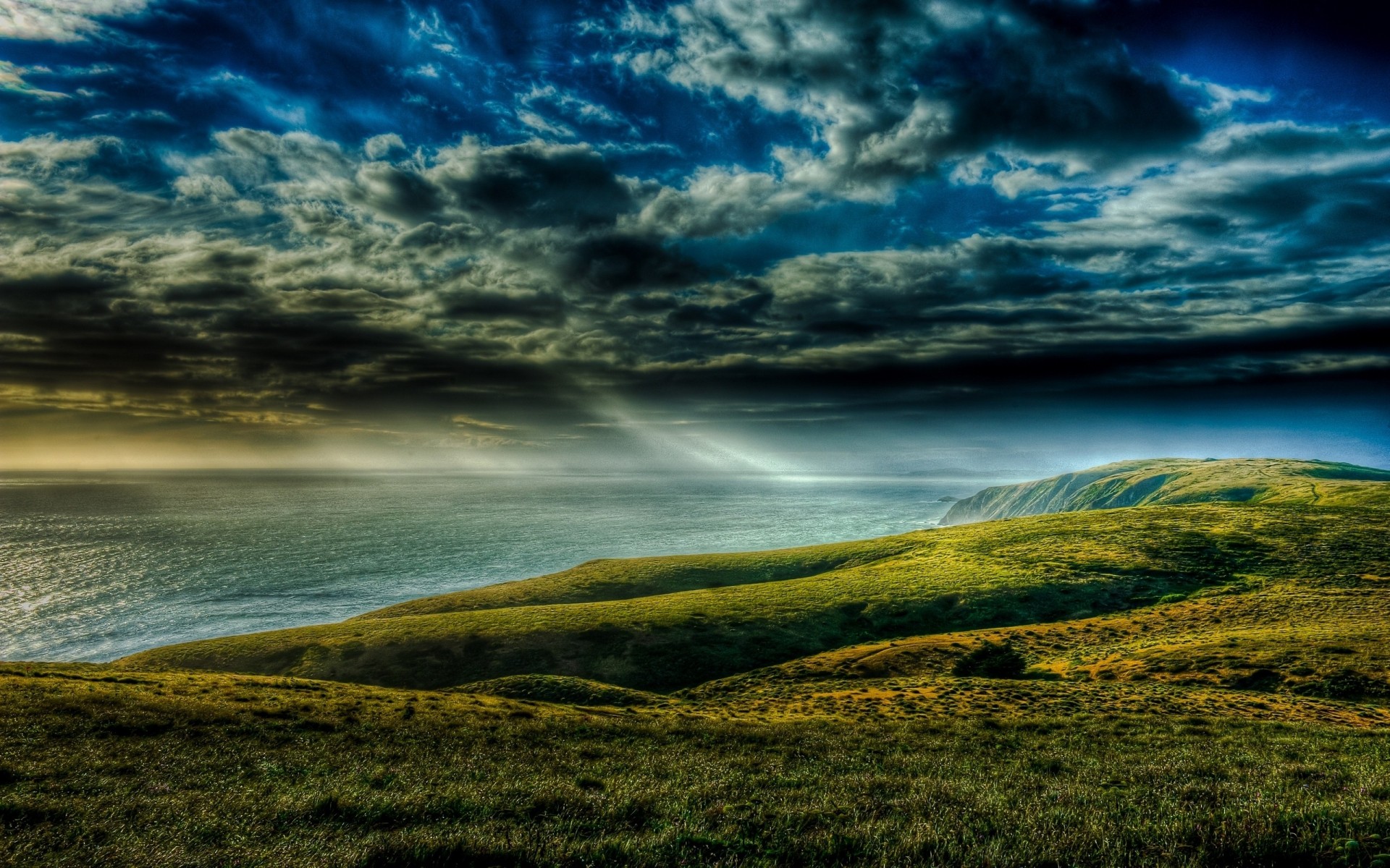 meer landschaft küste sonnenuntergang