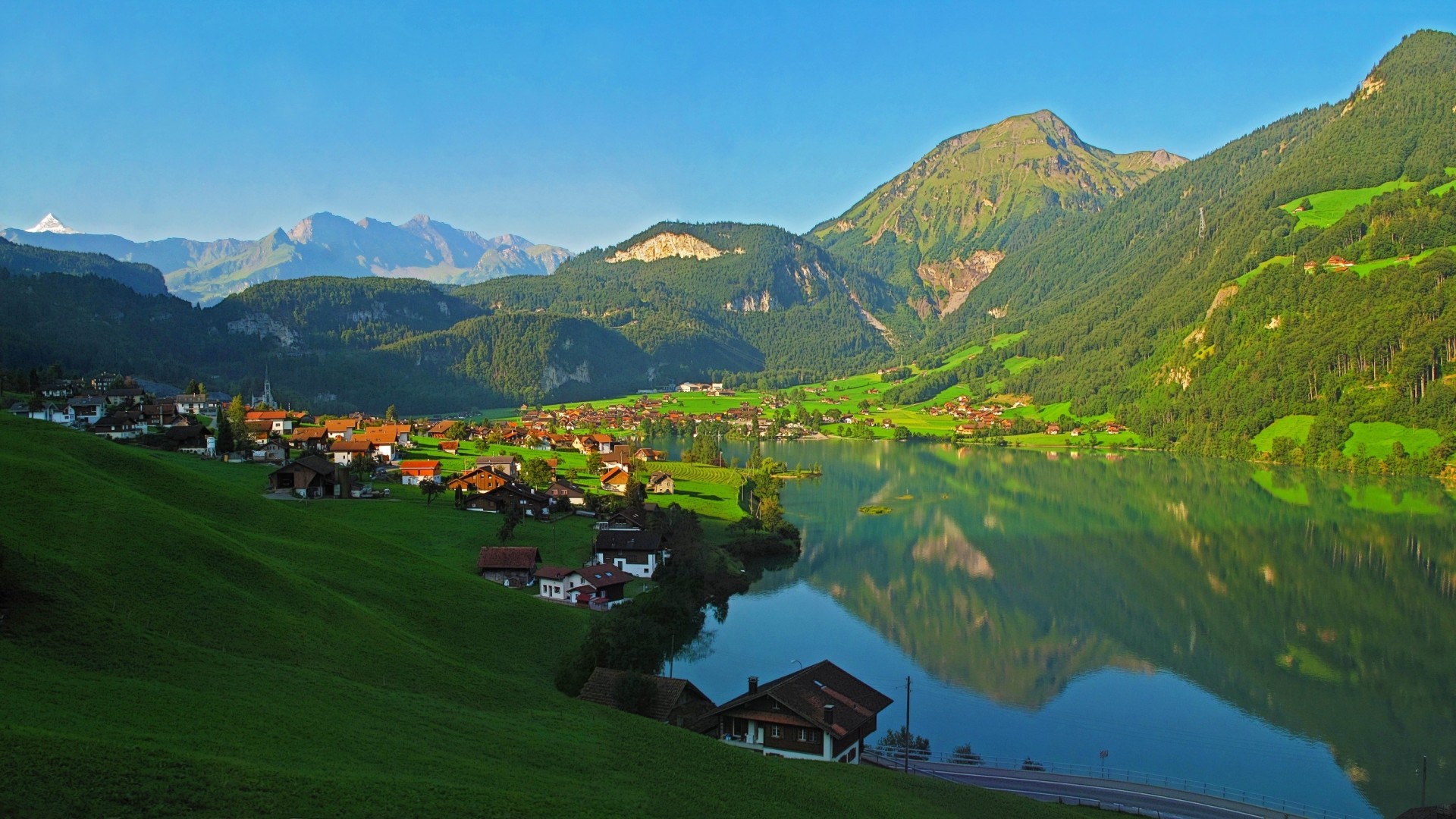 svizzera montagne paesaggio