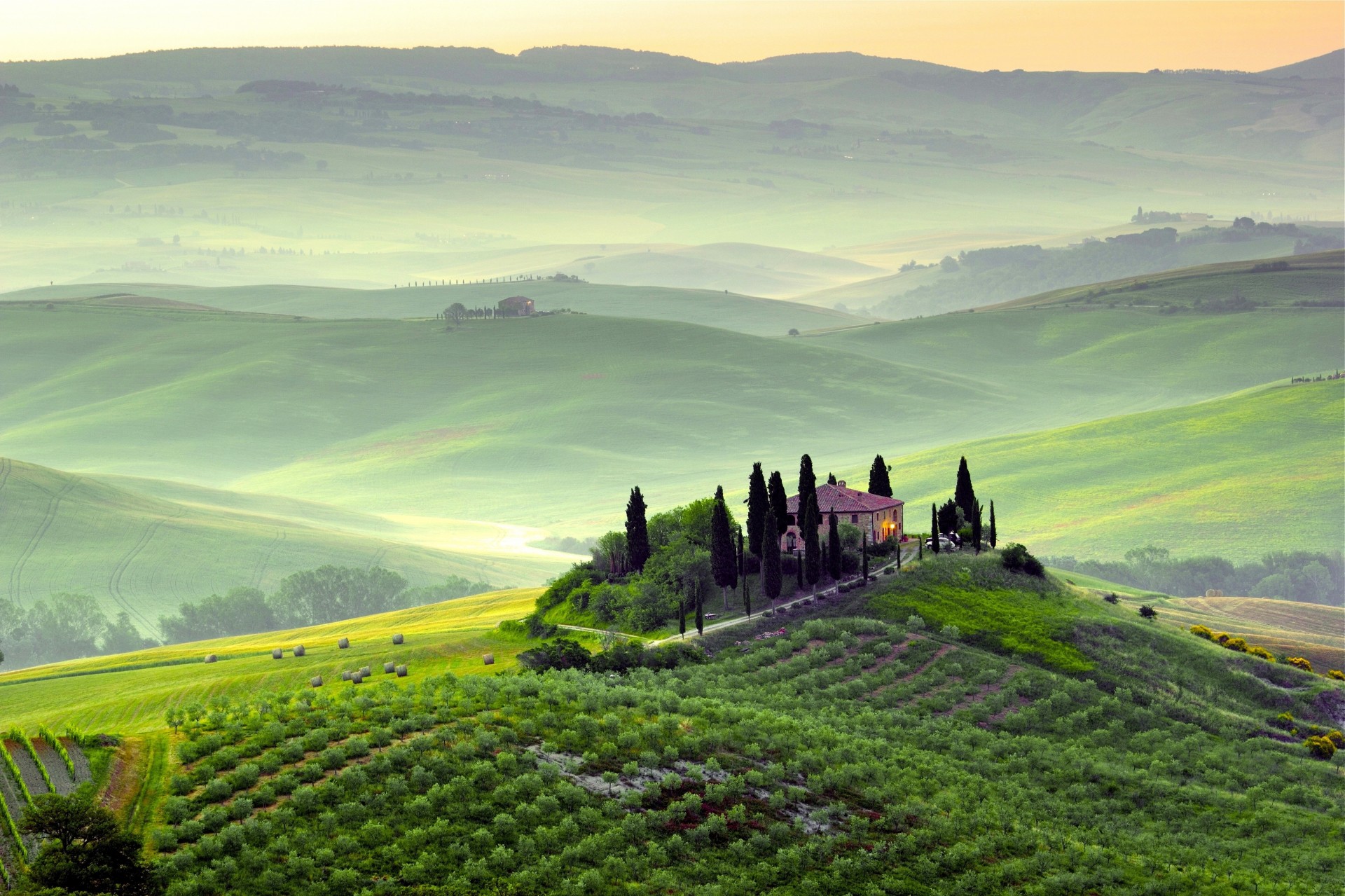 firenze tuscany pienza italy