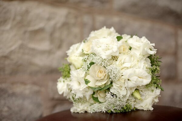 Hortensia beau bouquet de mariage