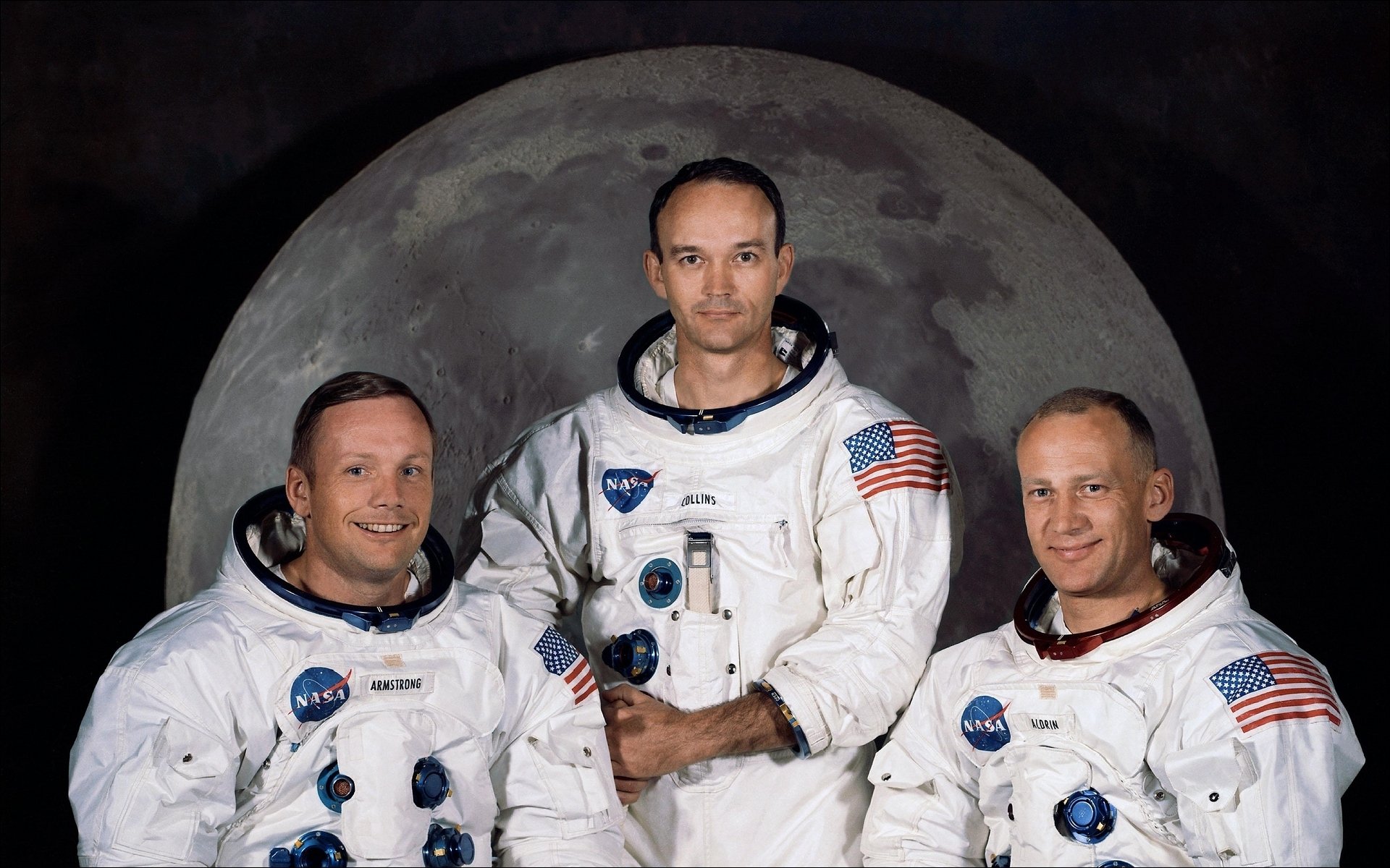 estados unidos nasa historia armstrong collins aldrin memoria espacio astronautas