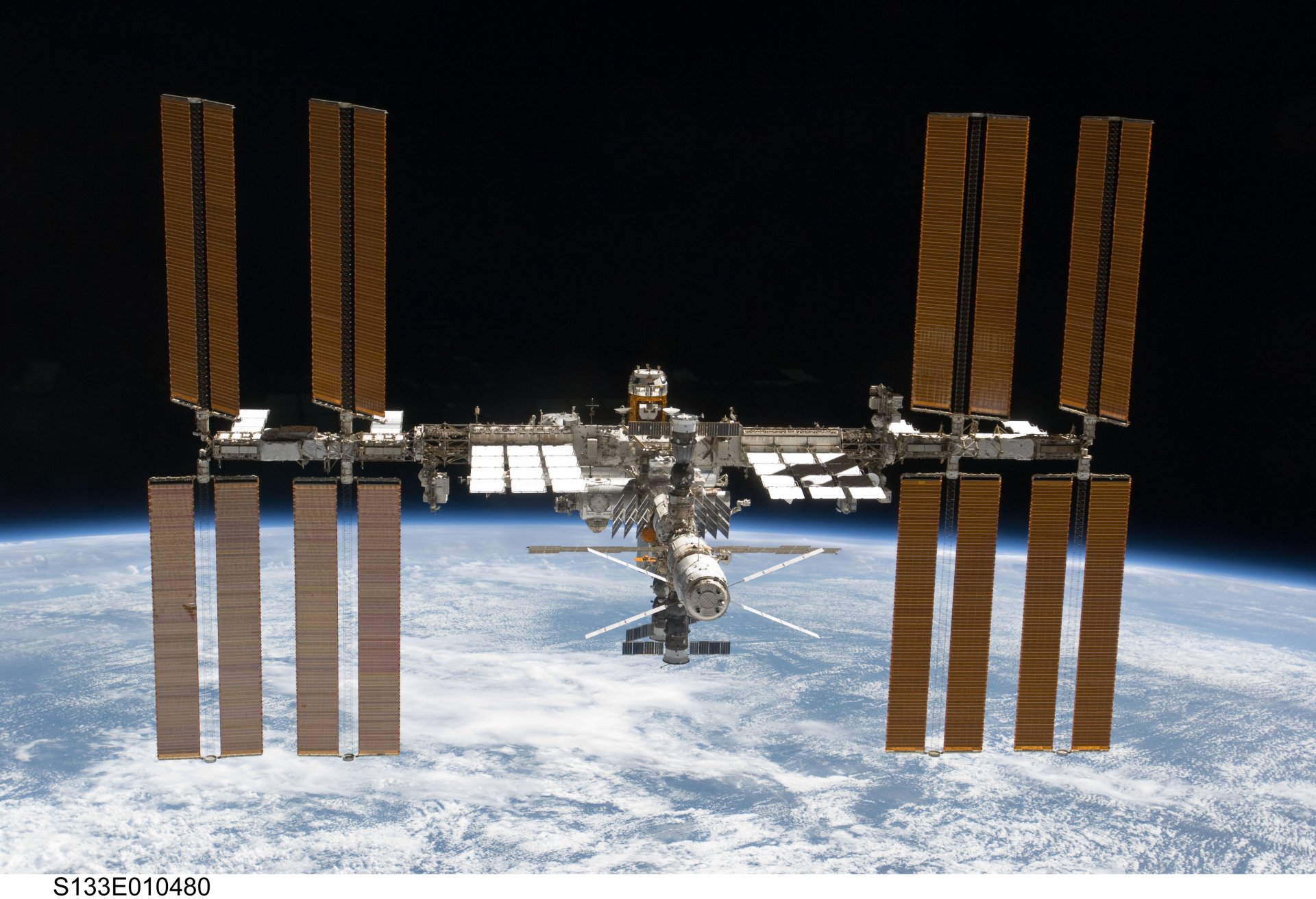 iss espace terre