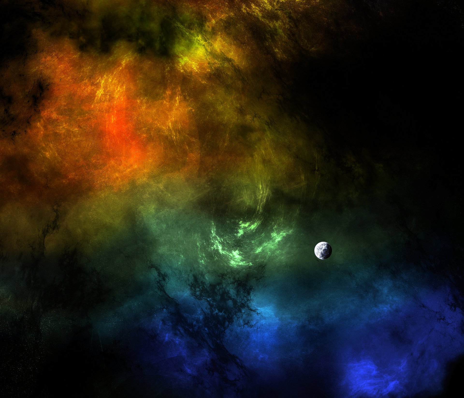 universo nebulosa pianeta colore