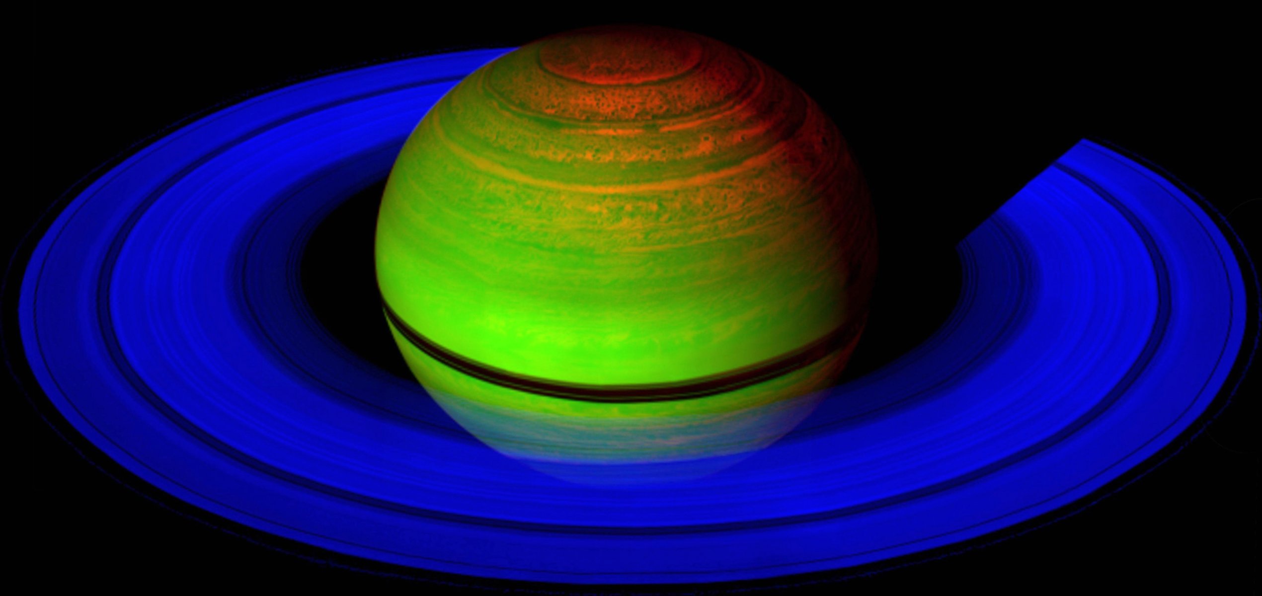 planeta saturn pierścienie