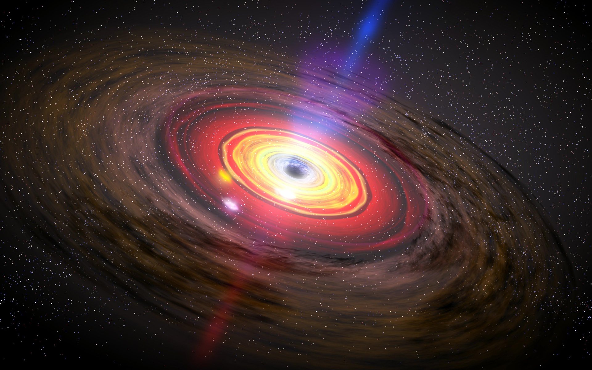 black hole colors circles sci fi