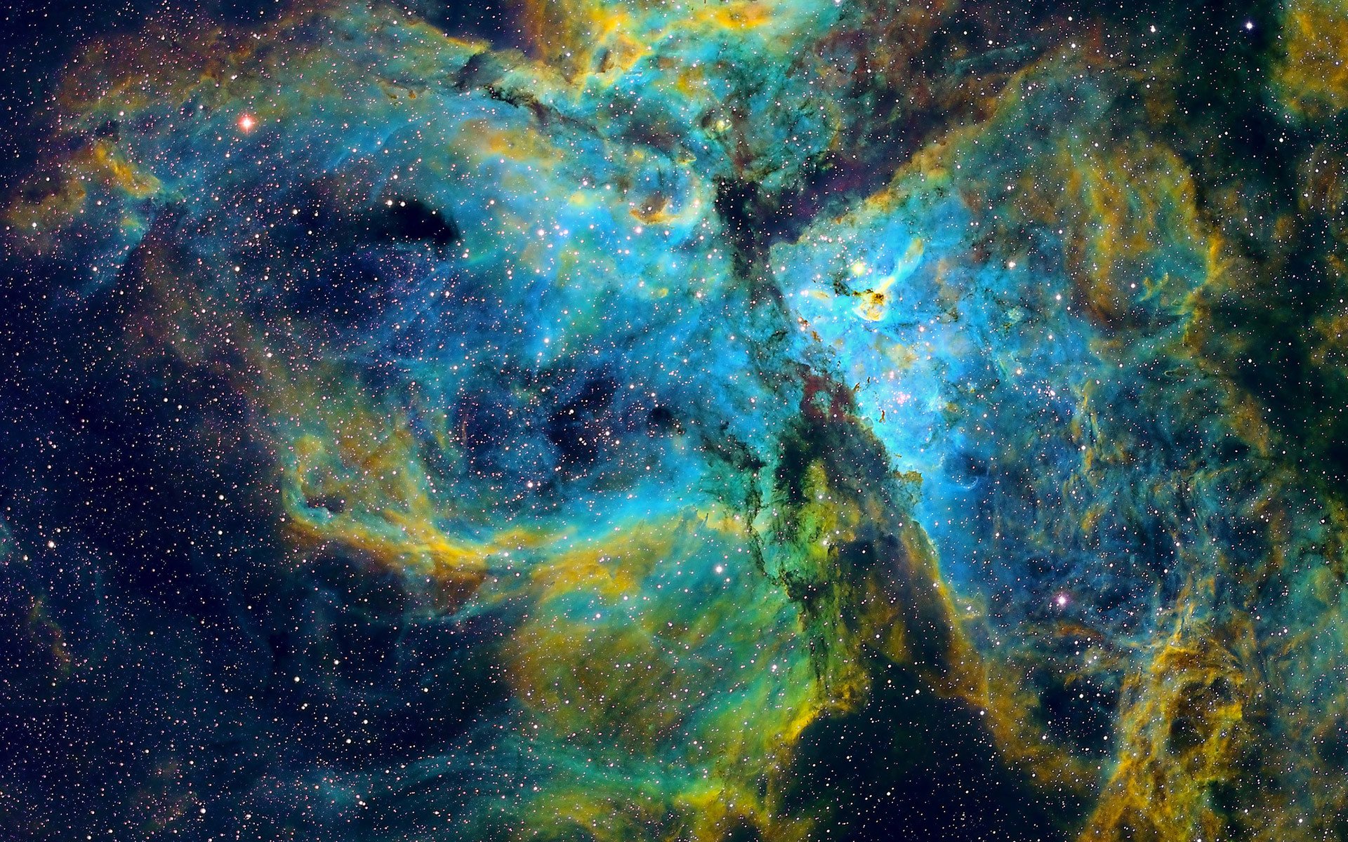 nebulosa ammasso di stelle spazio