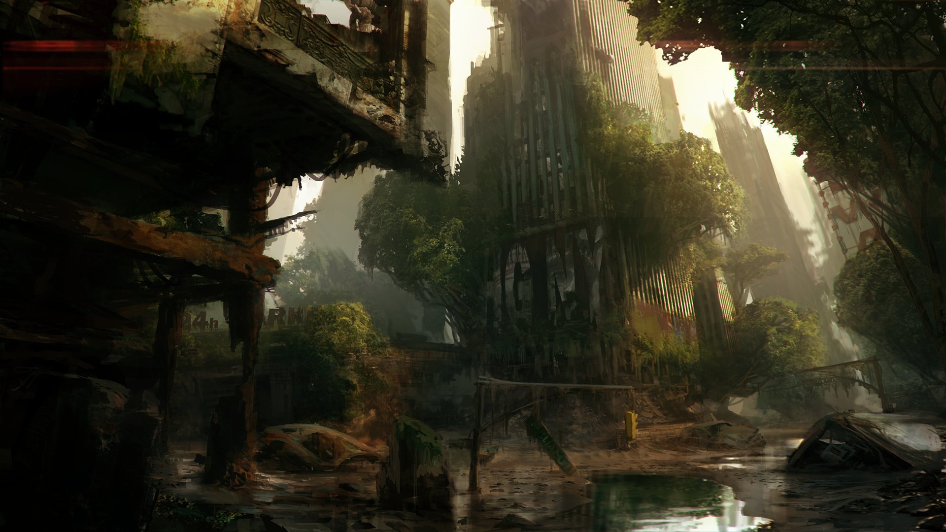 crysis 3 crysis art rysunek