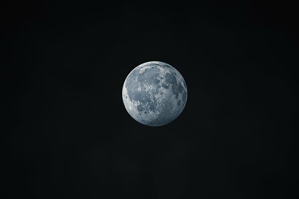 In hd sieht der Mond im Weltraum gut aus