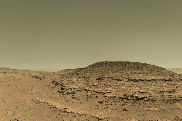 The Martian landscape in NASA photos