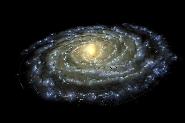 Les étoiles remplissent l espace. Dans le ciel nocturne, ils sont beaux