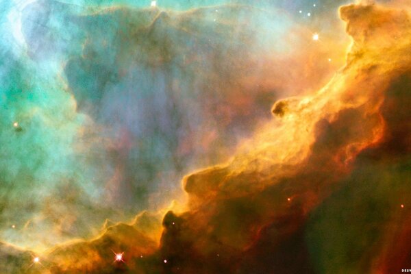 Stelle infinite nella nebulosa cosmica