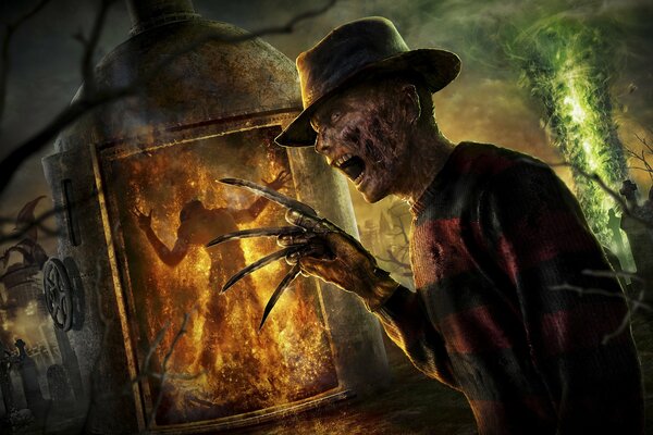 Personaggi preferiti di Freddy Krueger un guanto di ferro