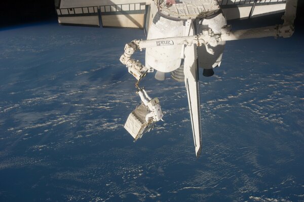 View of planet Earth from the space station