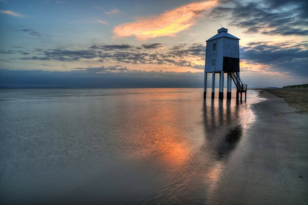 Colorful coast in Somerset County