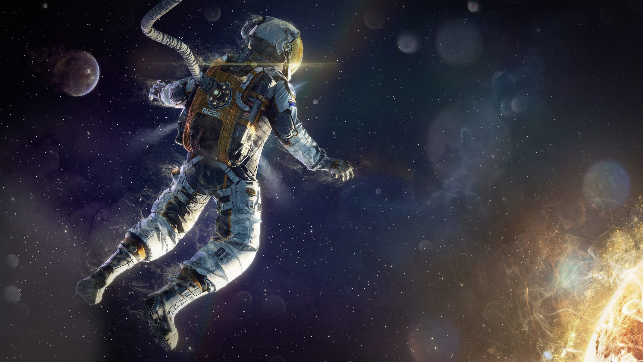 arte astronauta espacio estrella energía traje espacial