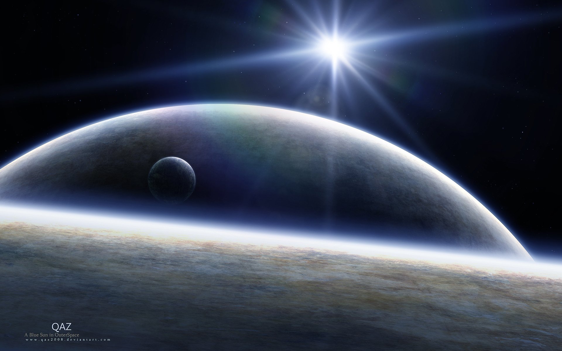 planeten sterne science-fiction dunkel licht