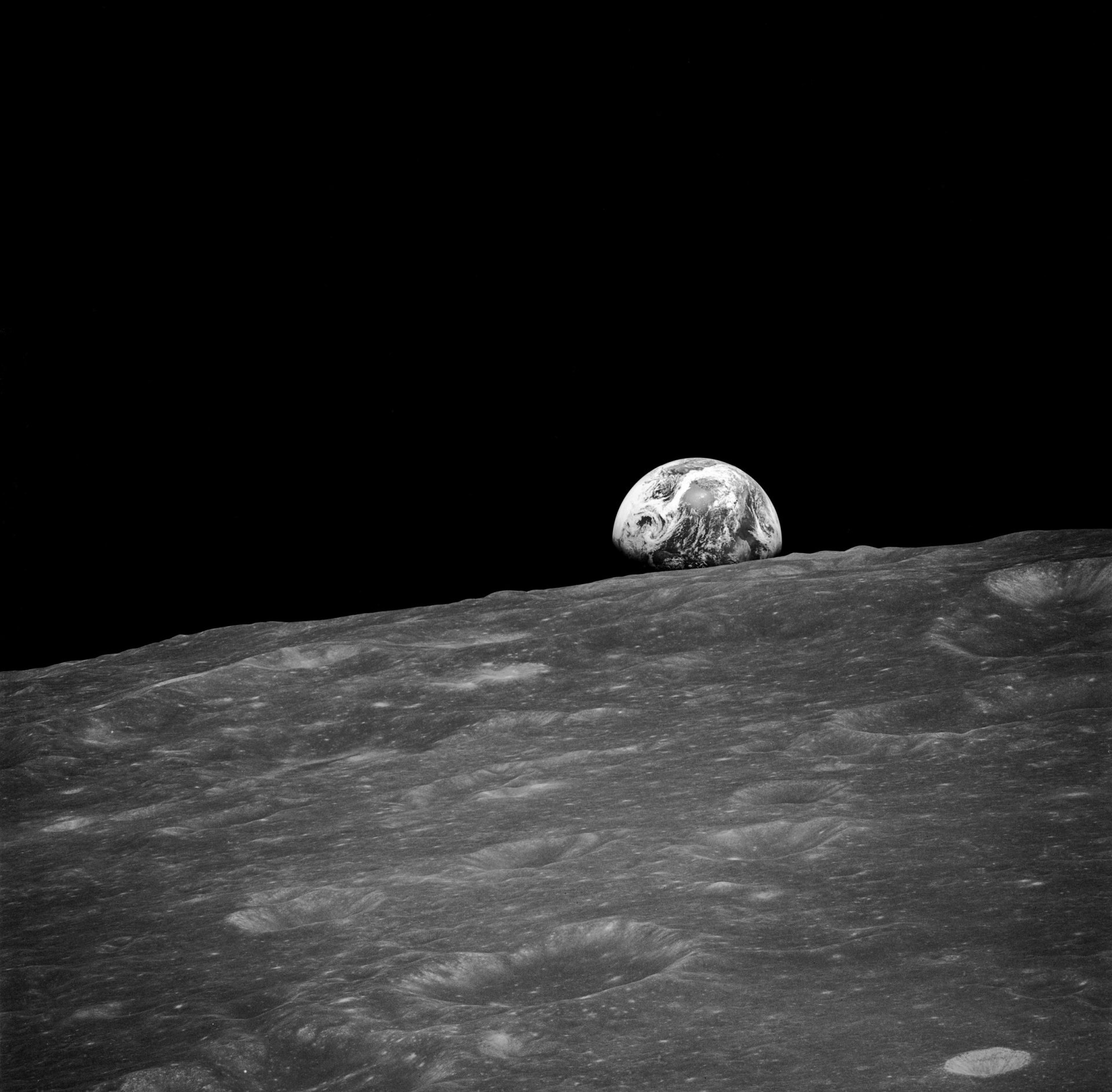 espacio luna tierra desde el espacio