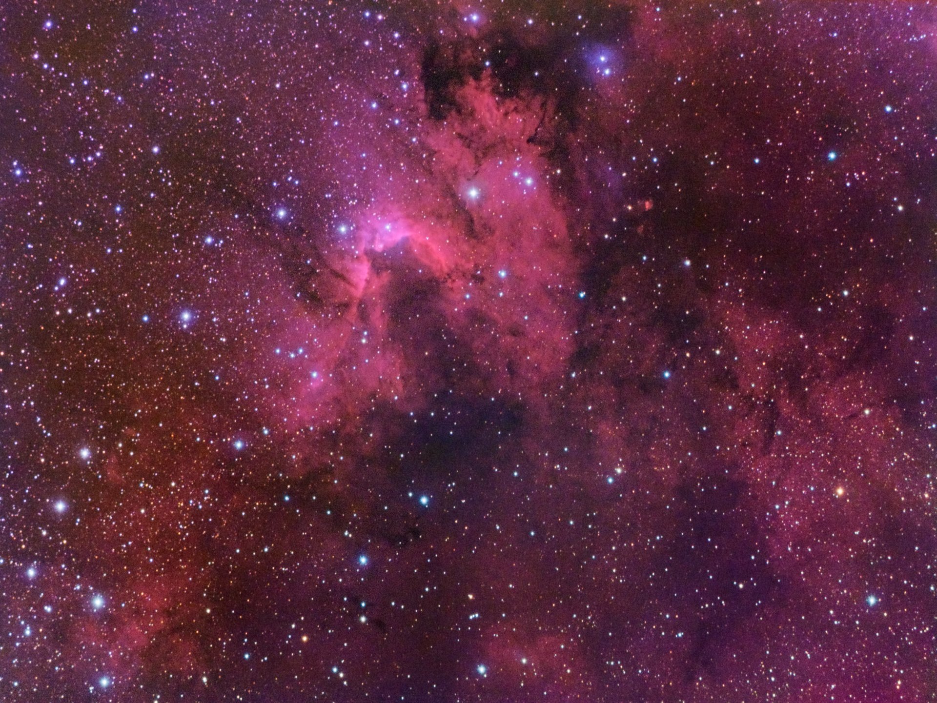 nébuleuse ngc 7538 céphée