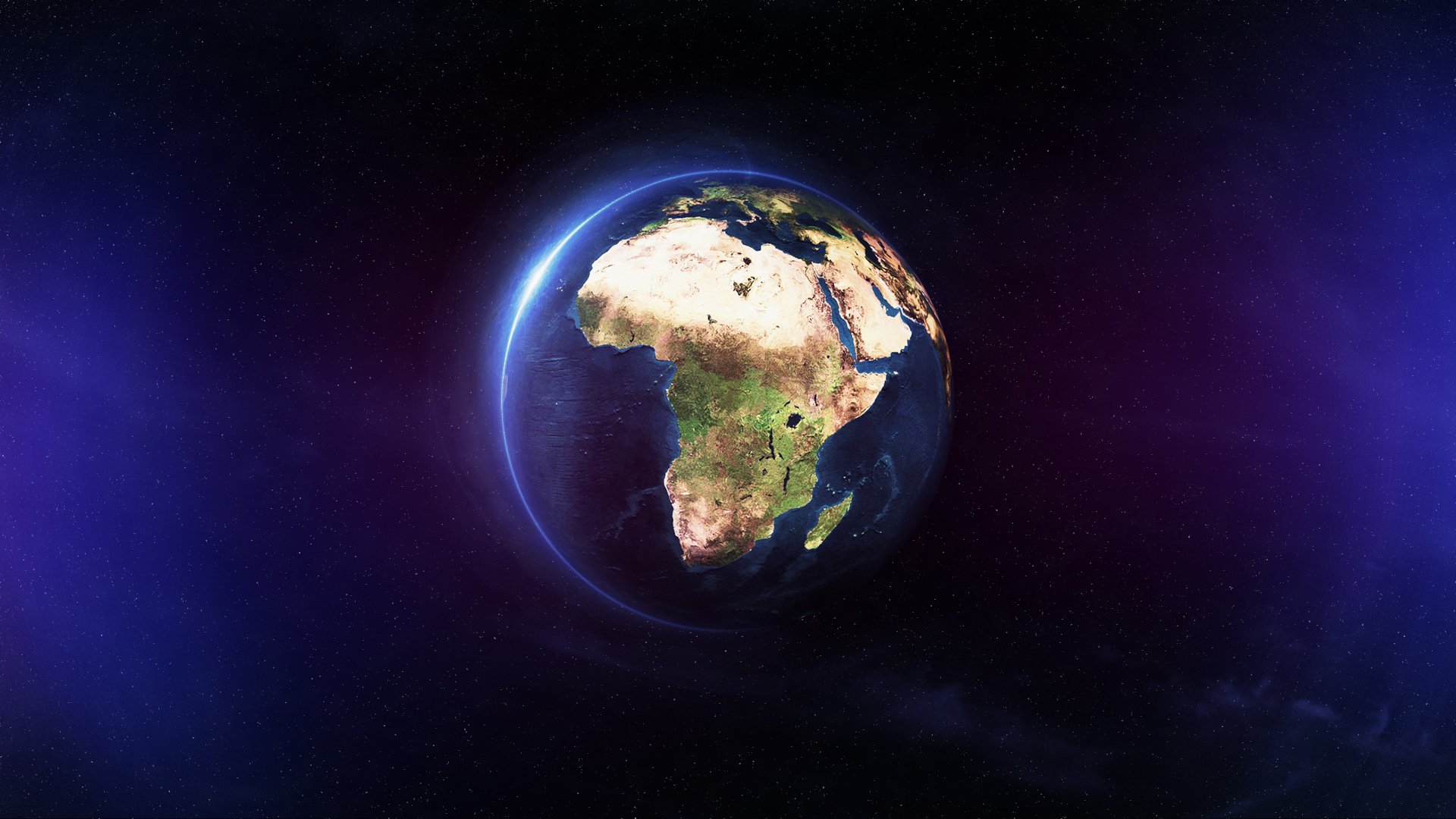 terre afrique océan planète terre