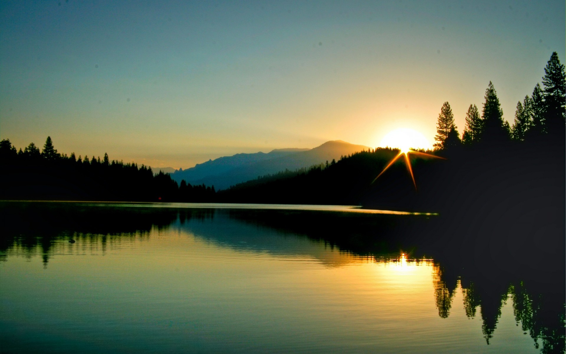 bergsee natur reflexion morgen wald central park