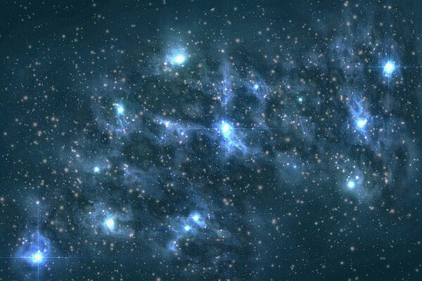 Bright stars in the space of space