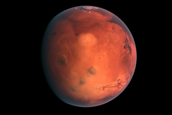 The red planet of the solar system, Mars