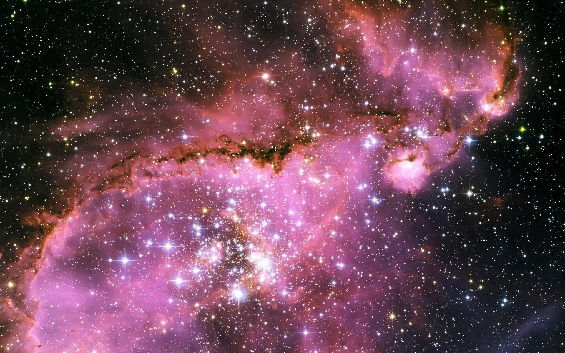 nebulosa stelle molto molto