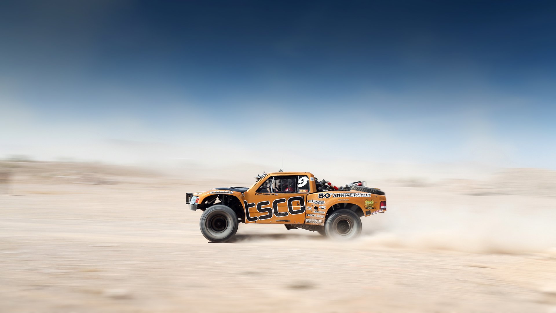 menta 400 desierto de carreras desierto cielo tráfico competencia coche fuera de carretera punto naranja