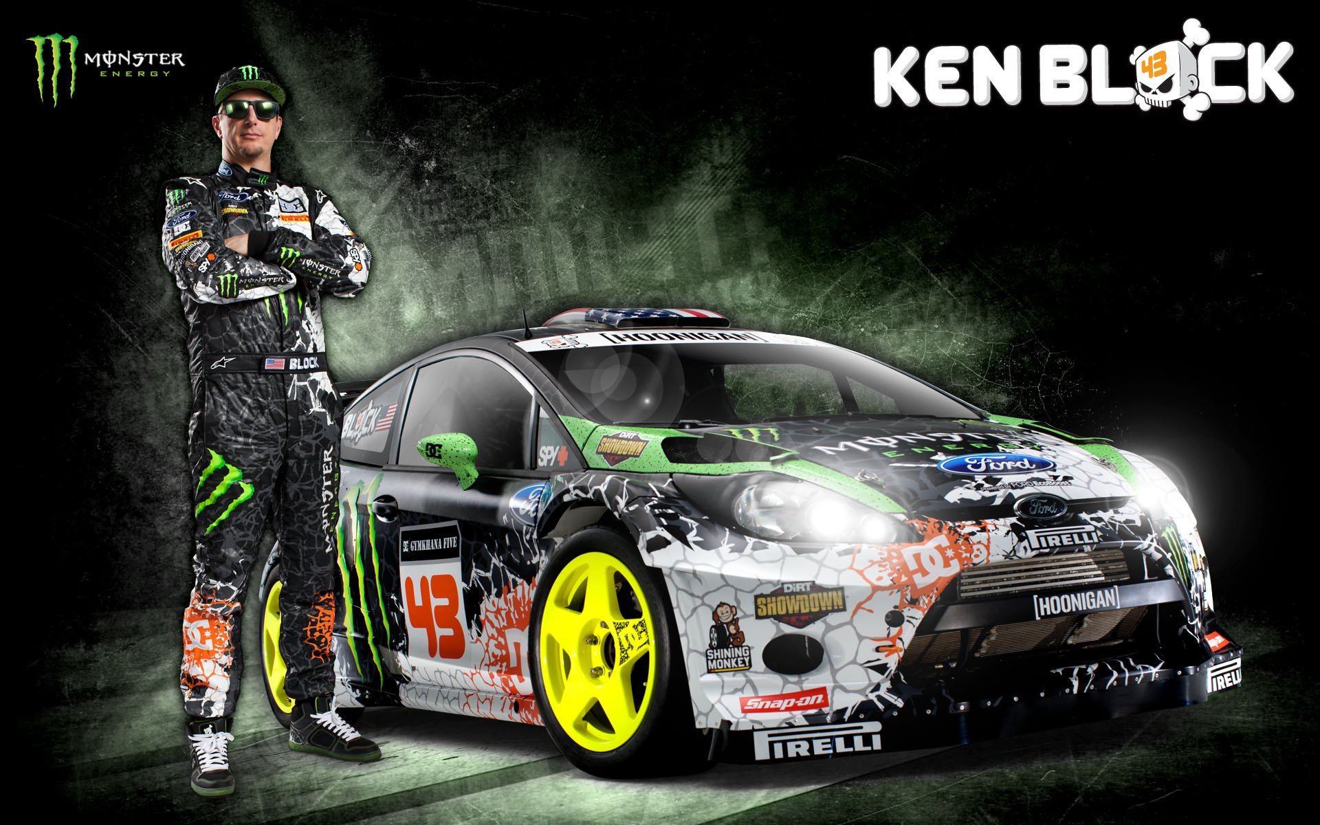 rallye wrc rallycross ford rs ken block monster energy rallye