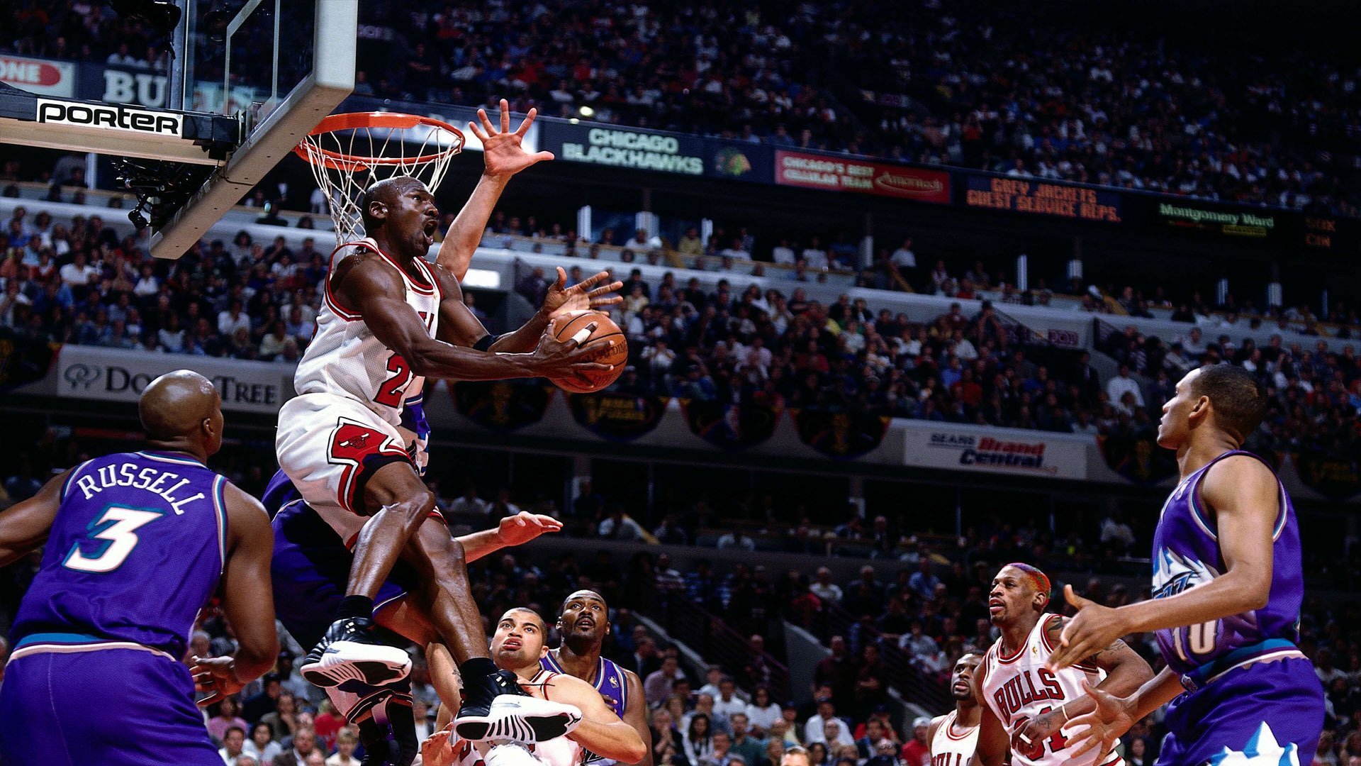 michael jordan chicago bulls nba basket