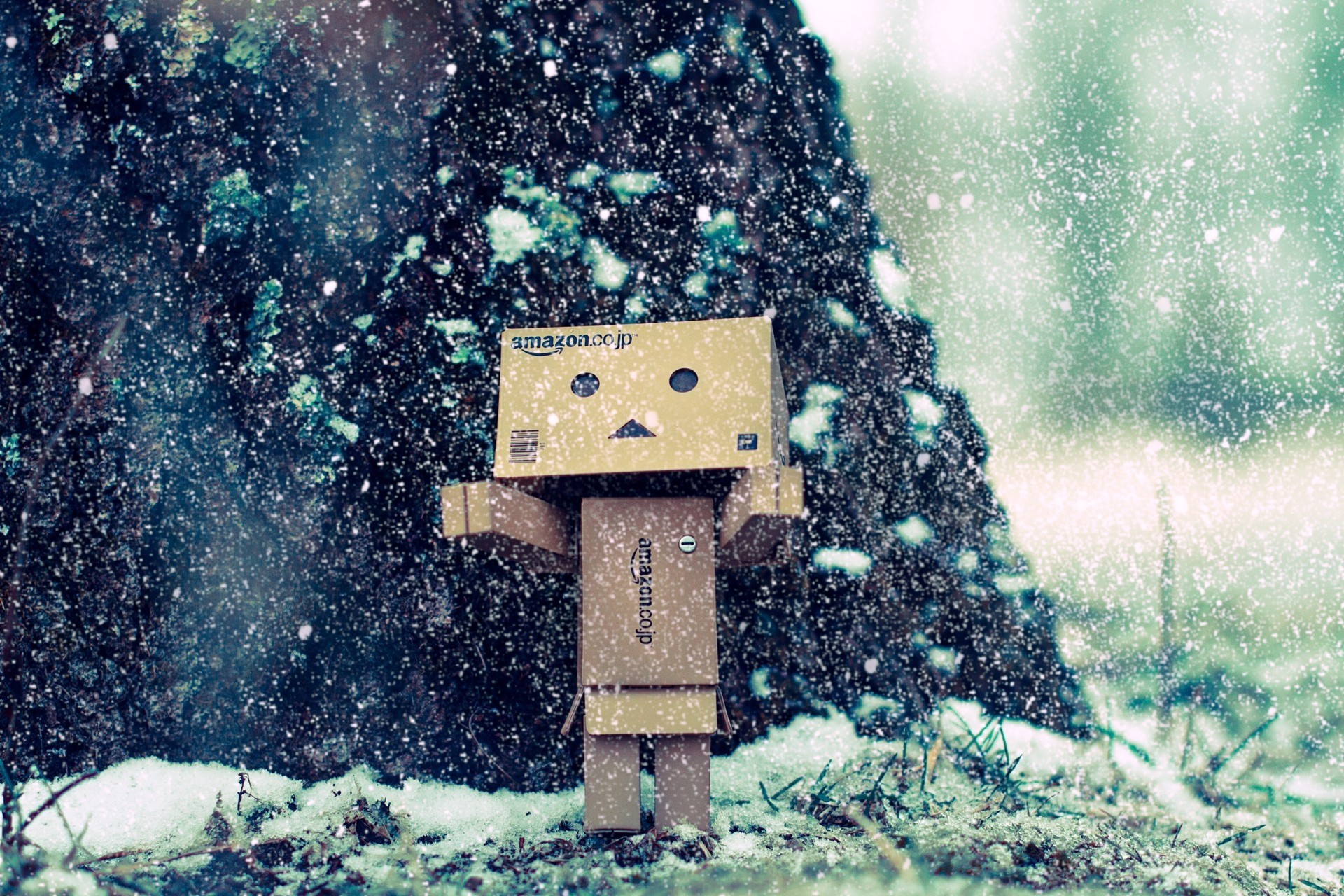 winter danbo schnee spielzeug