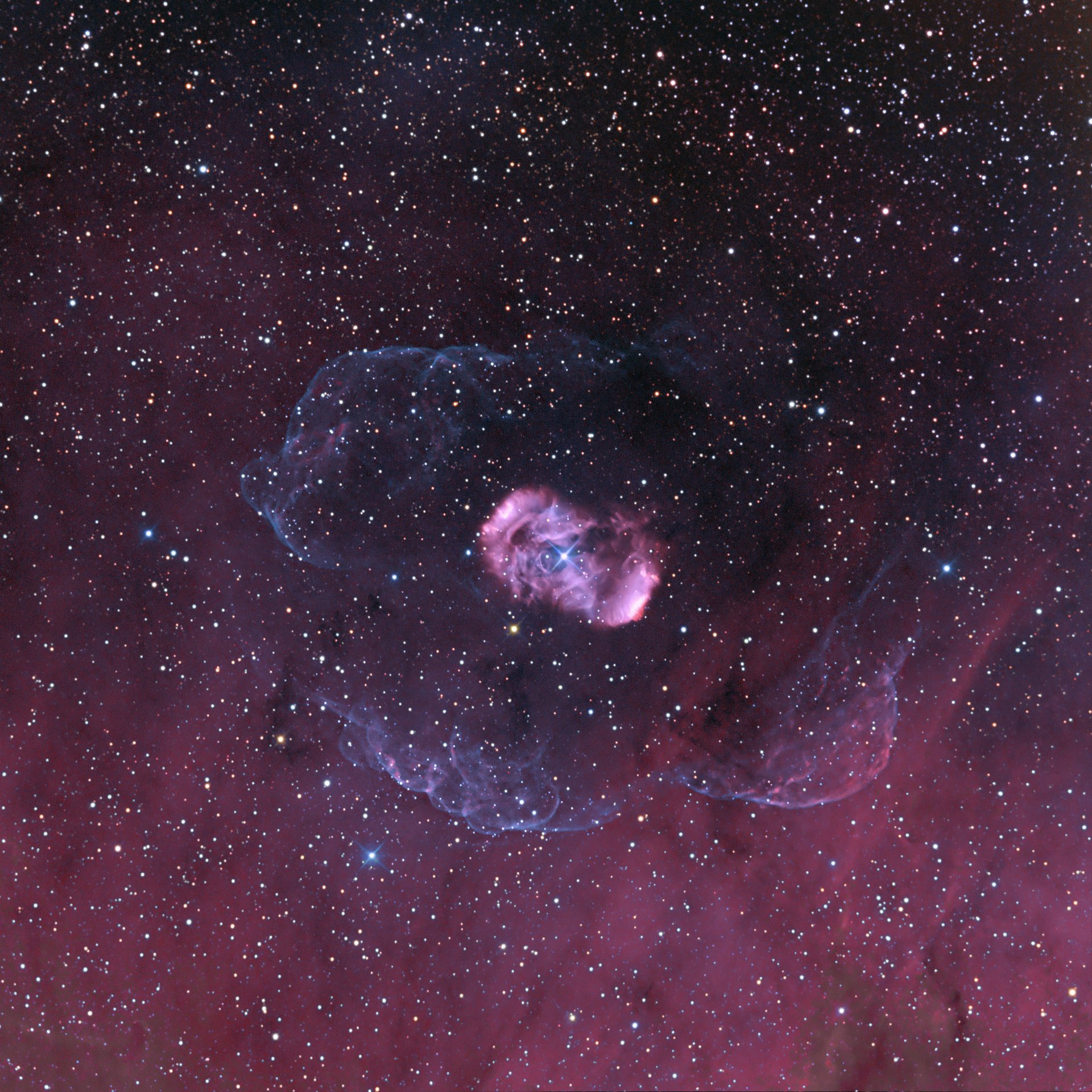 ngc 6164 kosmos mgławica gwiazdy pięknie