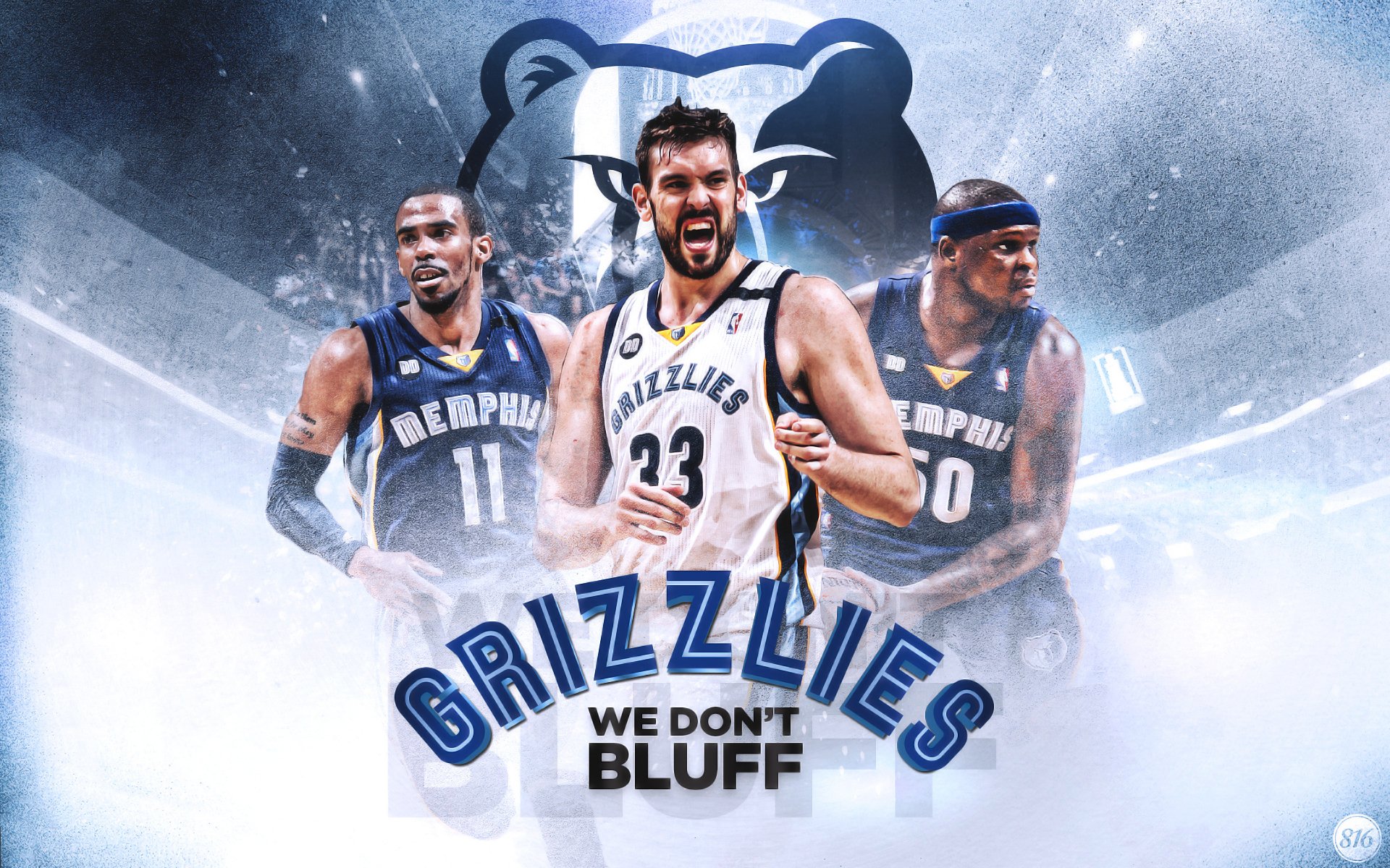 mike conley mark gasol zach randolph memphis grizzlies grizzlies sport koszykówka nba