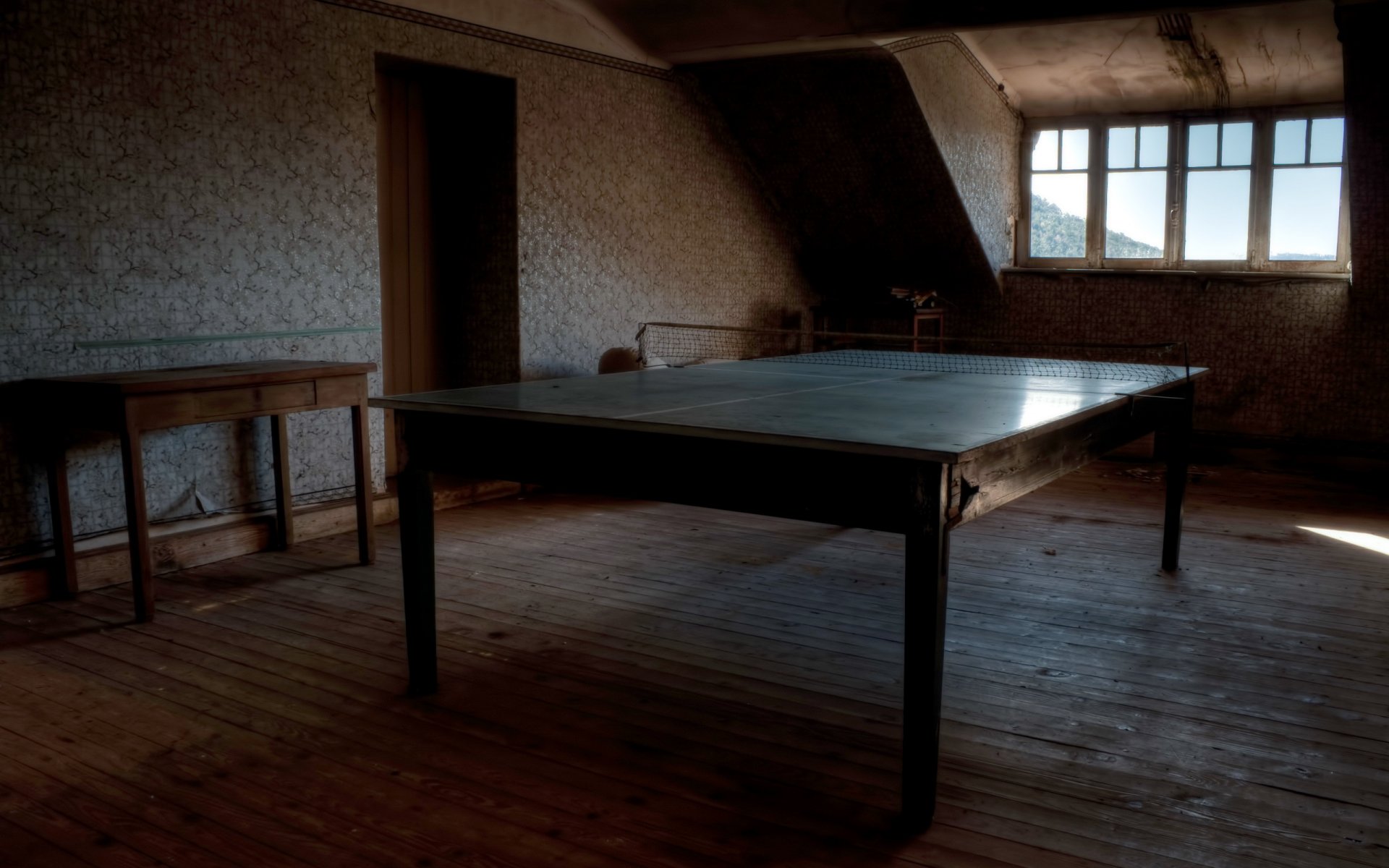 room table tennis sports interior