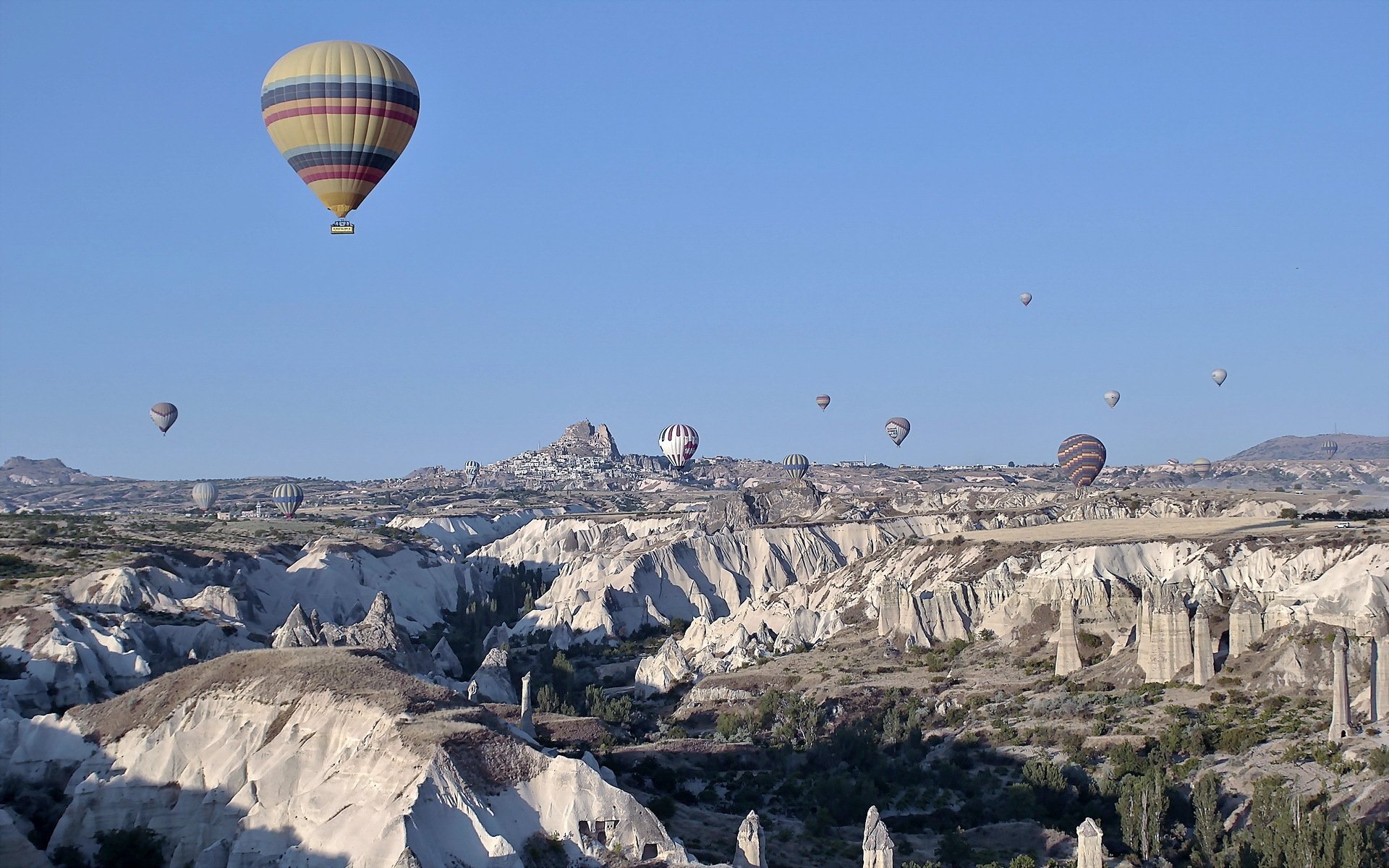 ballons montagnes sport