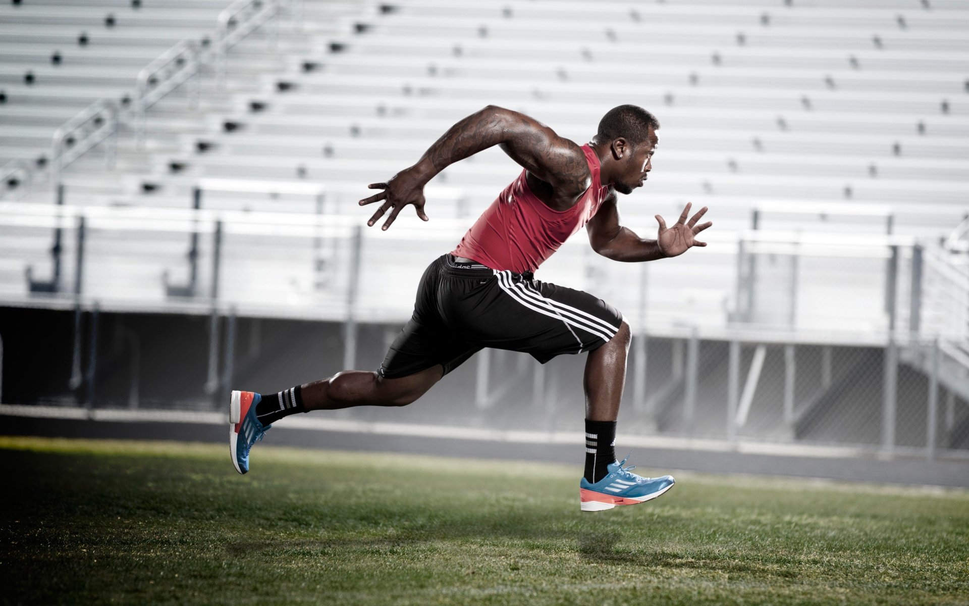 von miller läufer sport adidas adidas rasen stadion