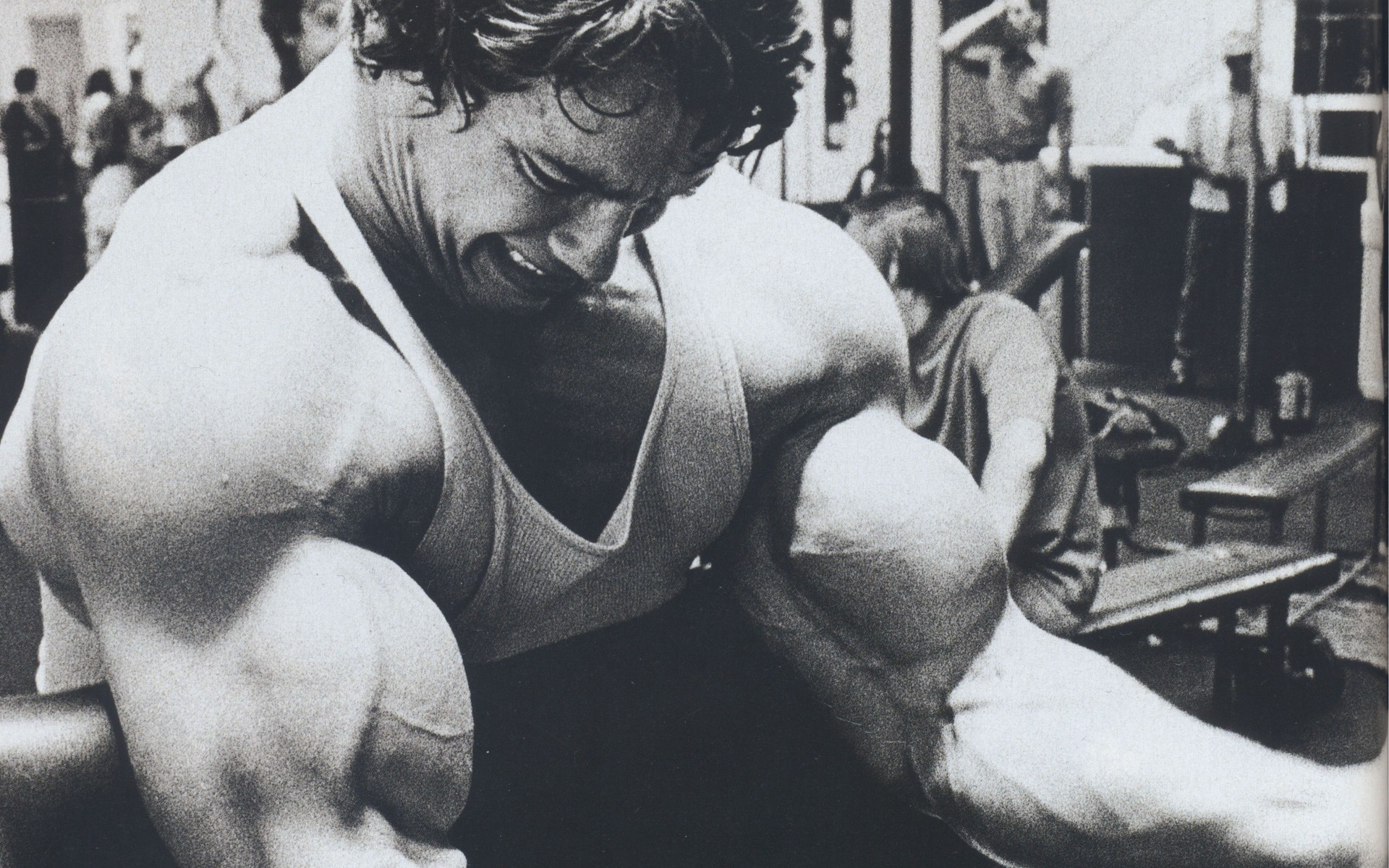 produttore regista arnold schwarzenegger atleta giovane bodybuilding attore