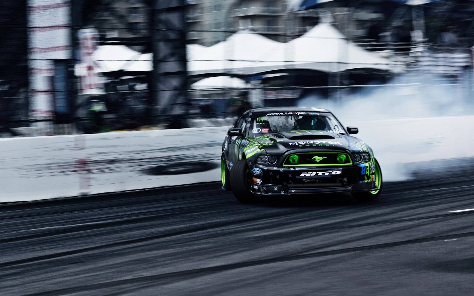 formula drift long beach ford mustang deriva deriva