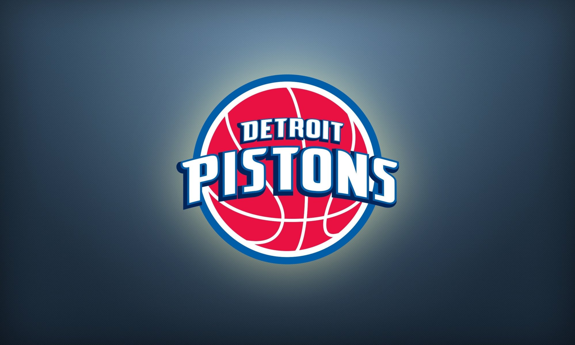 detroit pistons logo basketball nba background sport