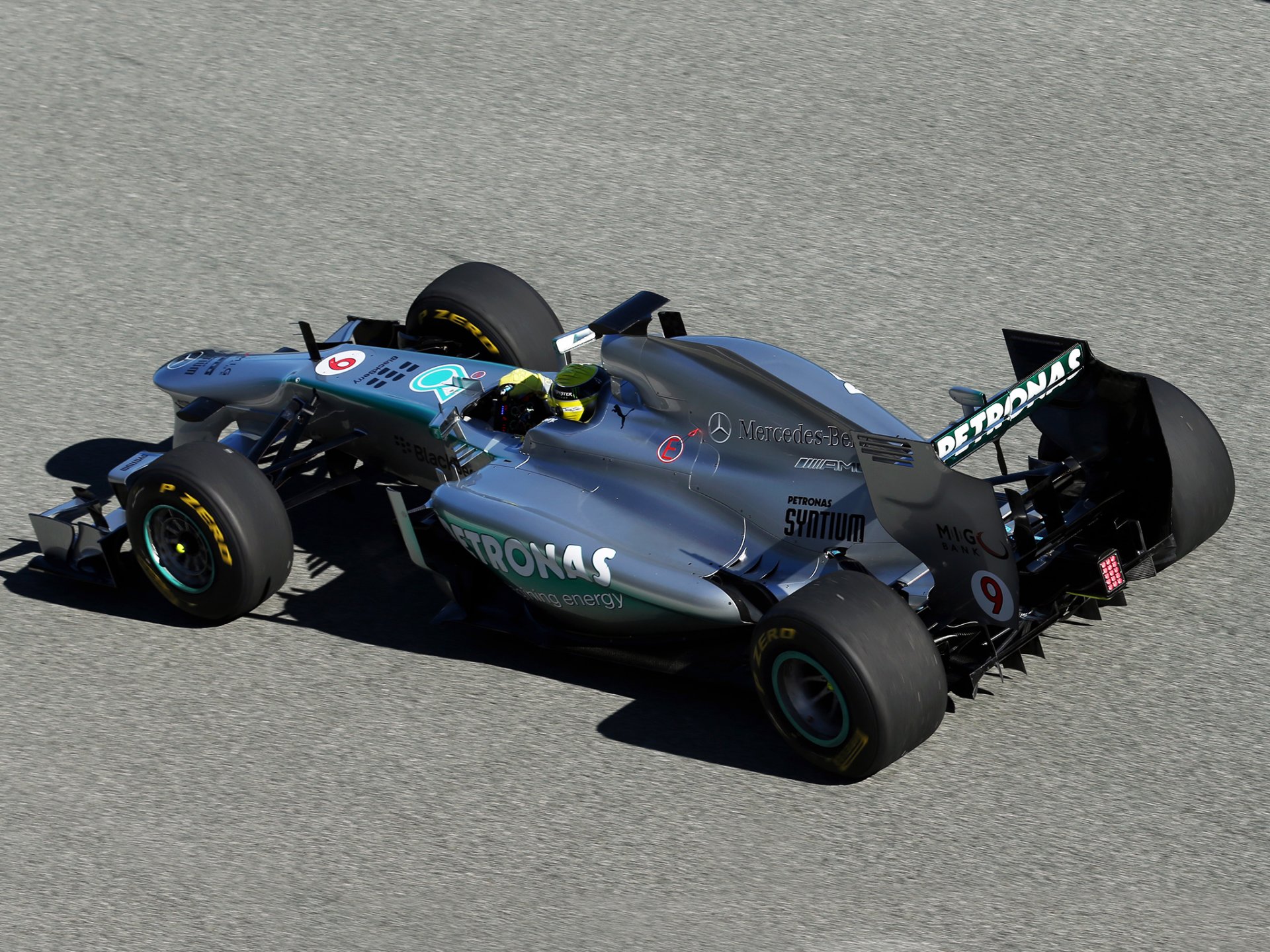 mercedes-benz gp ihl w04 auto da corsa formula 1