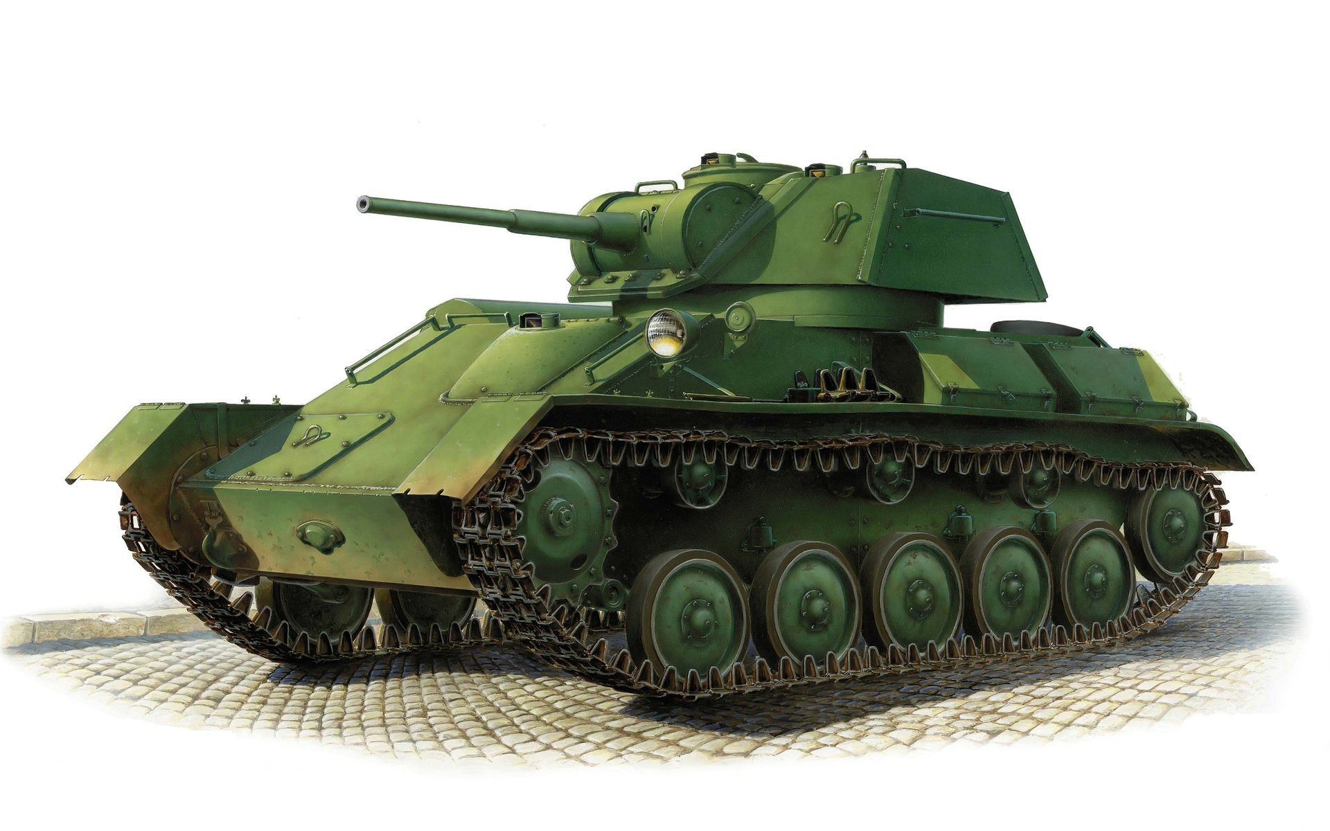 sovietica leggero serbatoio di arte urss mark t-80 e calibro